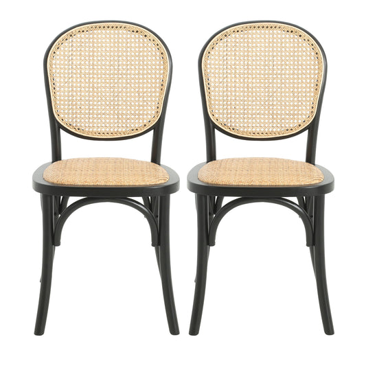 Vintage Style Dining Chairs (Set of 2)