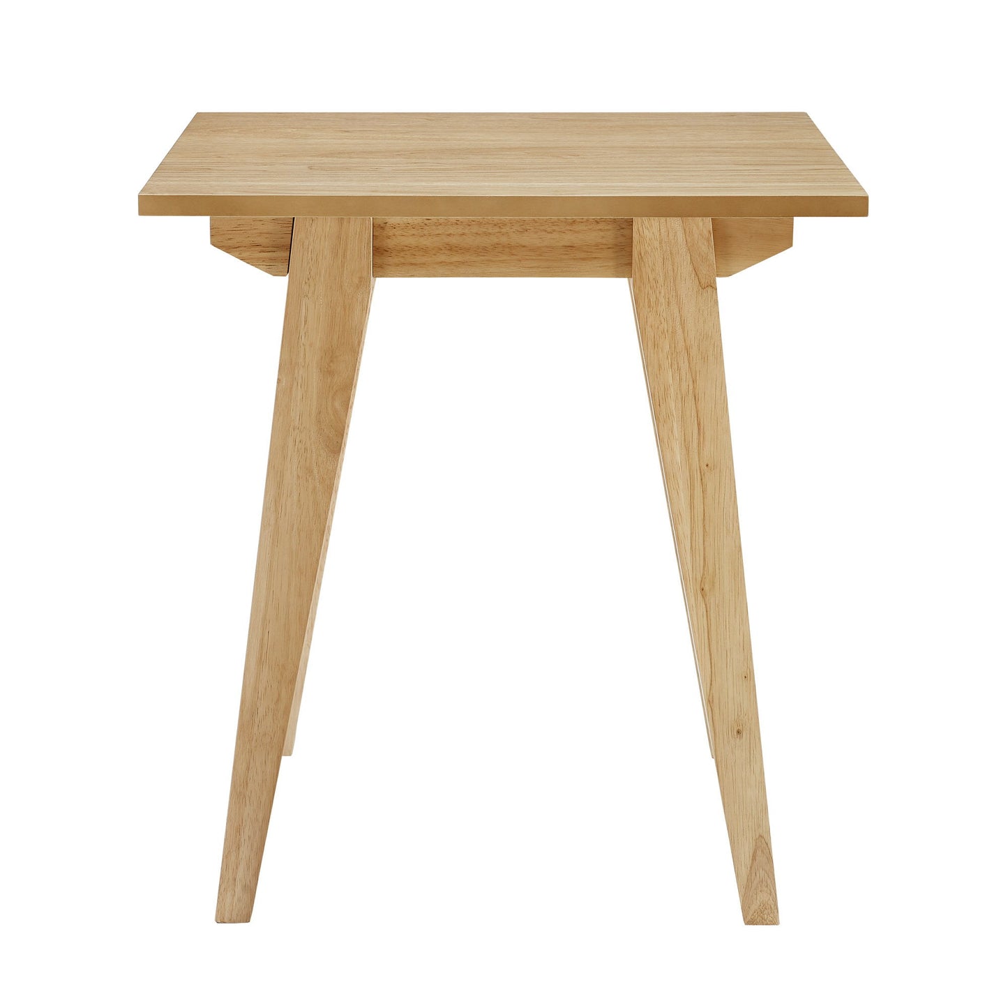 Sleek Minimal Solid Wood Side Table