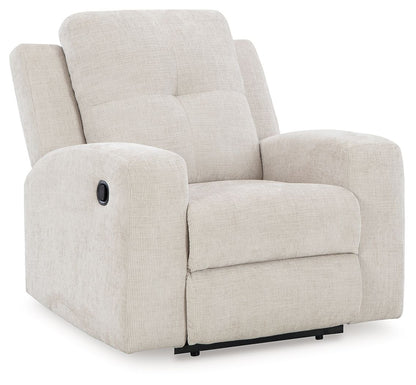 Danum - Stone - Zero Wall Recliner - Fabric