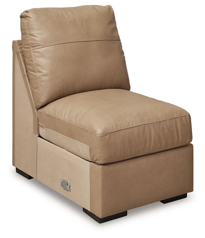 Bandon - Toffee - 3-Piece Sectional With Laf Loveseat - Leather Match
