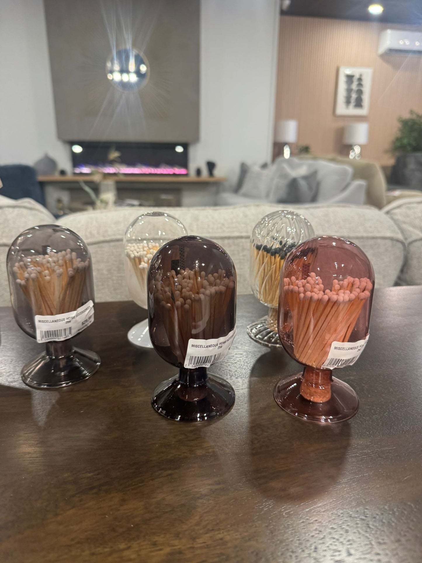MISCELLANEOUS HOME ACCESSORIES 238 - 239 - 240- 241- 243-245-246-247-250-251-252-253-258-259-260-261-262 Decorative glass matches(Mini)