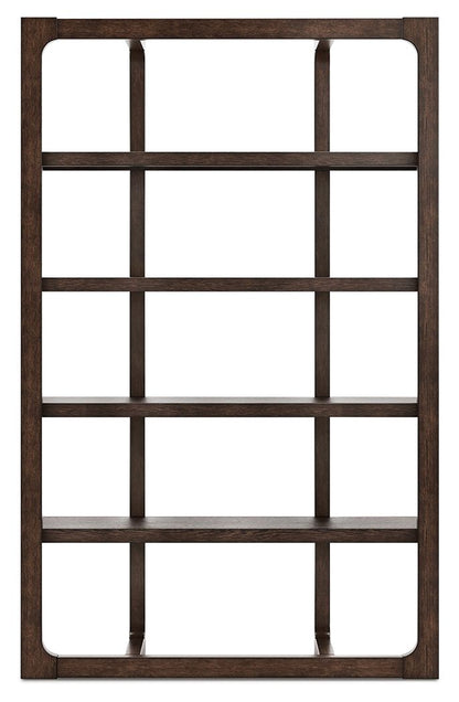 Breckington - Dark Brown - Bookcase