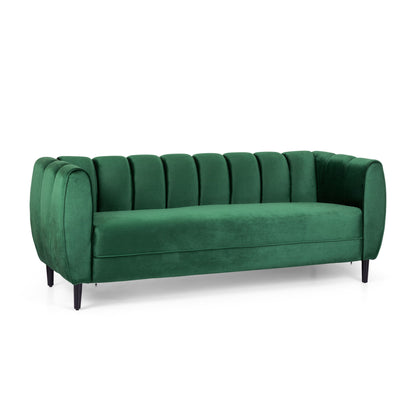 Miranda - Modern Glam Velvet 3 Seater Sofa