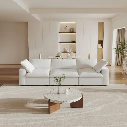 120" Blend Modular Sofa - White