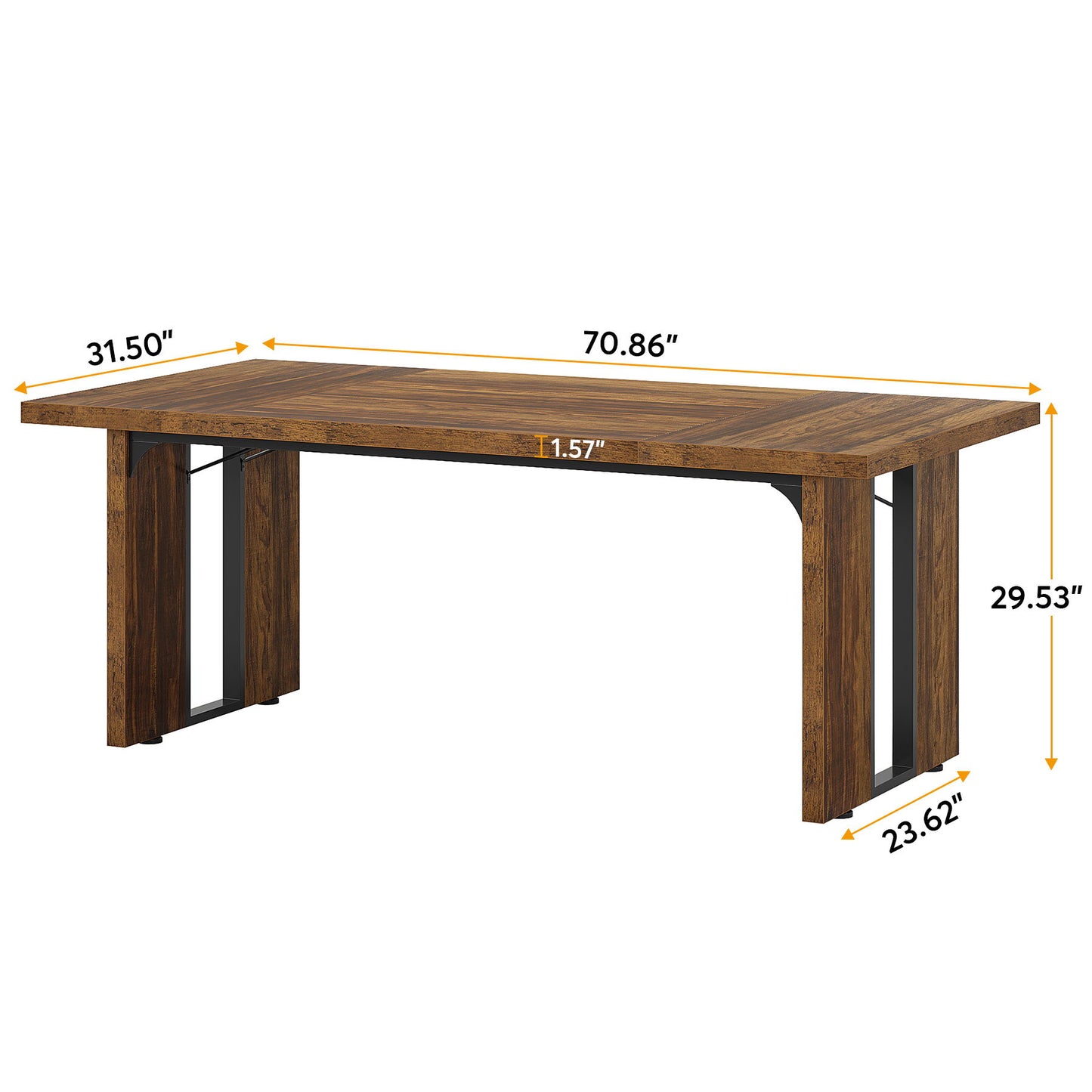 Large Rectangular Kitchen Table