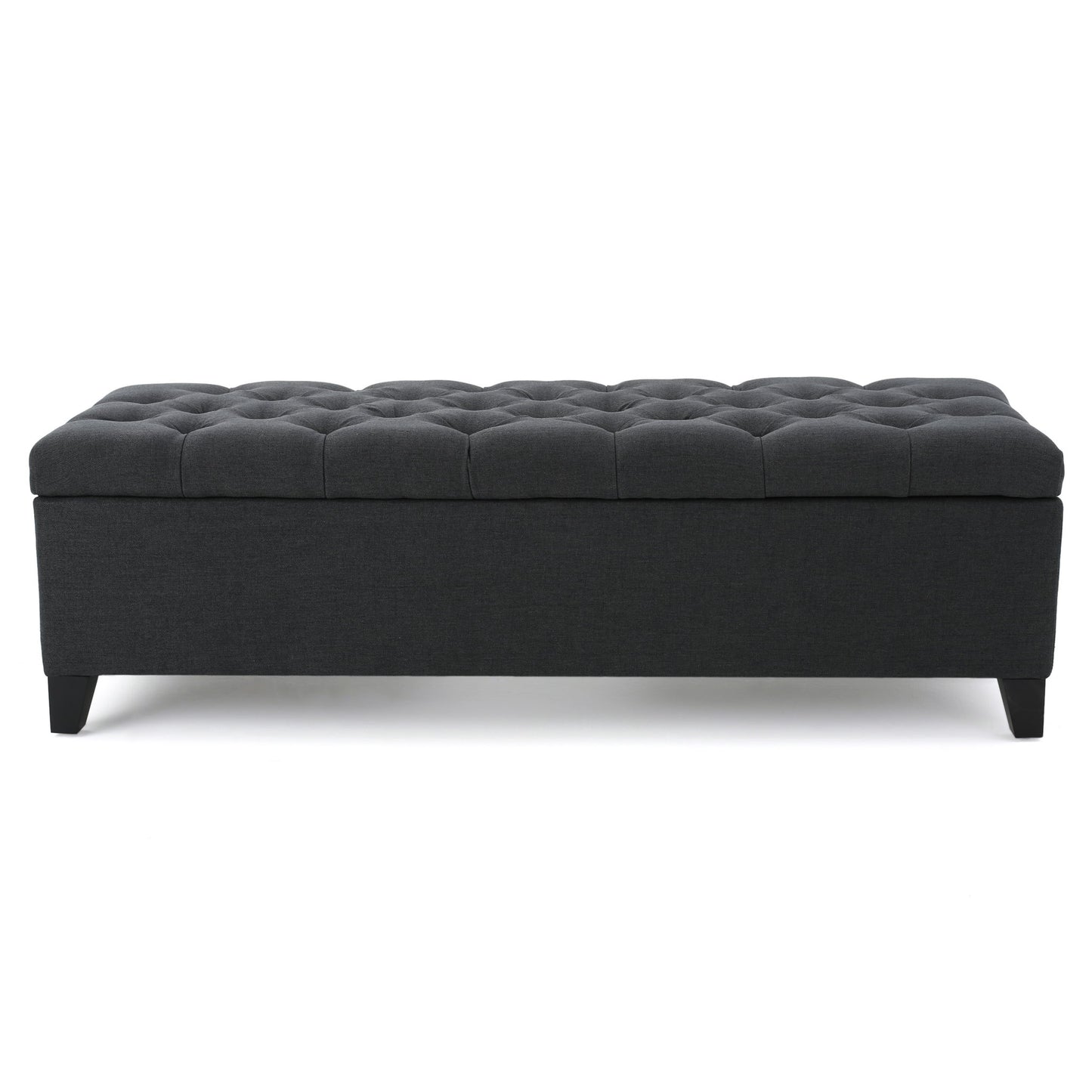 Glouster - Contemporary Storage Ottoman With Button Tufted Design