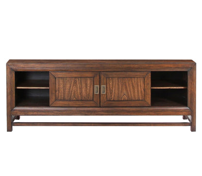 TV Stand Console, For TVs Up To 85", 2 Tone - Brown