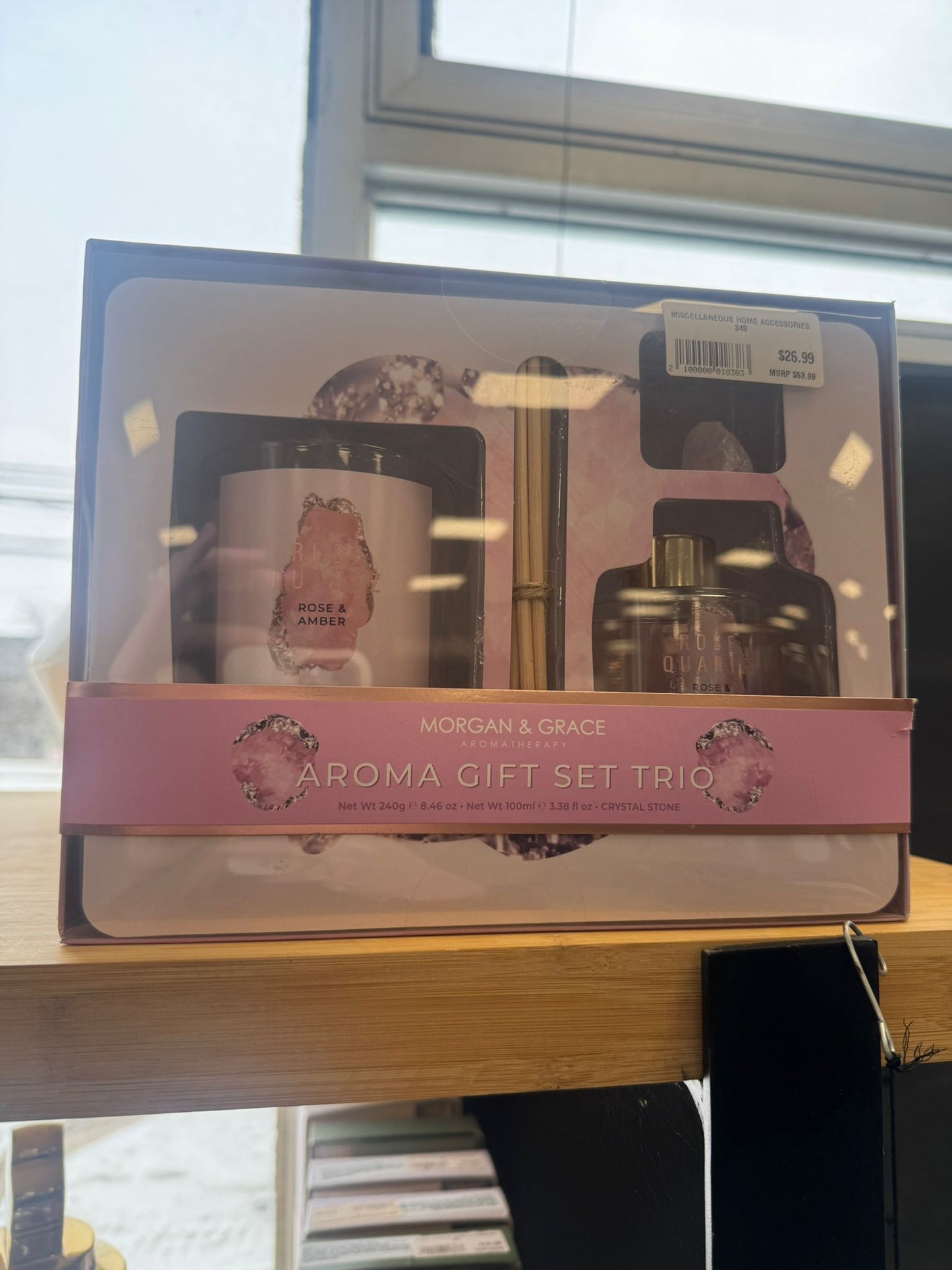 MISCELLANEOUS HOME ACCESSORIES 348 - Pink Aroma gift set
