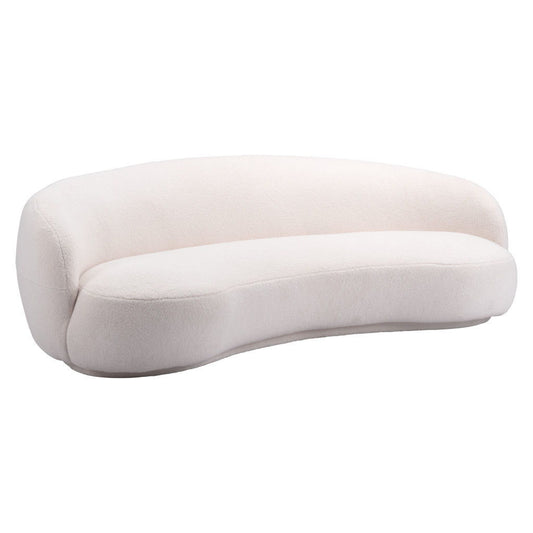 Upholstered Sofa - Cream