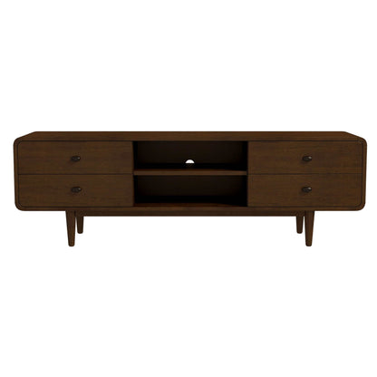 Alexa - TV Stand - Dark Brown / Wood