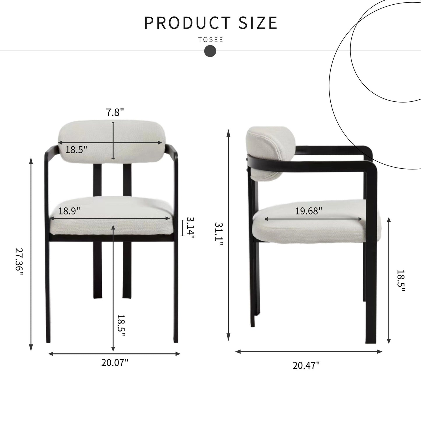 Dining Arm Chairs (Set of 2)