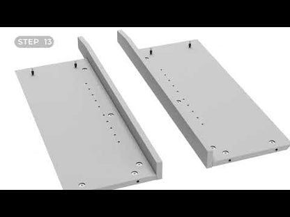 Dorrinson - Two-tone - Corner TV Stand/Fireplace OPT