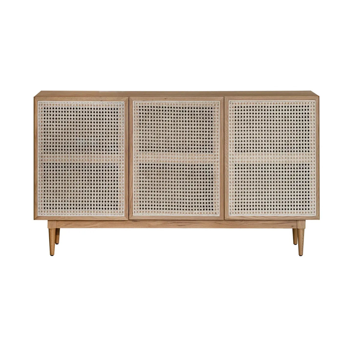 LH IMPORTS CANE SIDEBOARD - NATURAL - CAN003B-N