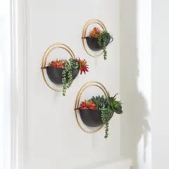 ASHLEY TOBINS WALL PLANTER (SET OF 3) - A8010374