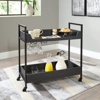 ASHLEY YARLOW BAR CART - A4000392
