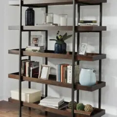 ASHLEY STARMORE 76" BOOKCASE - H633-70