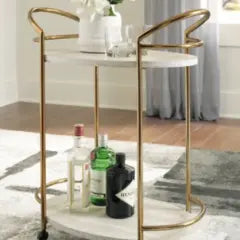 ASHLEY TARICA BAR CART - A4000502